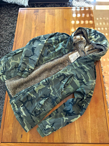 Zara trafaluc parka jacke - zara,