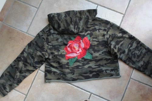 Zara toller camouflage hoodie - zara,