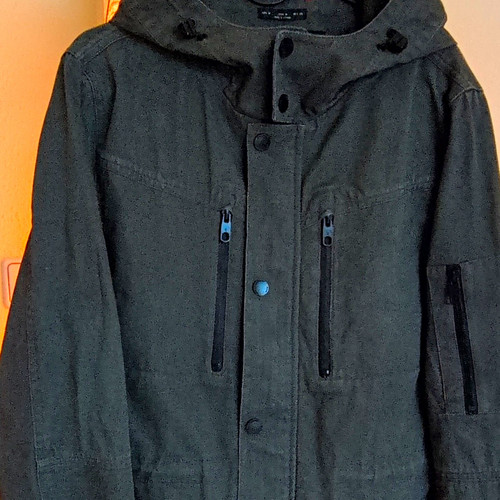 Zara unisex parka l kaki - unisex,