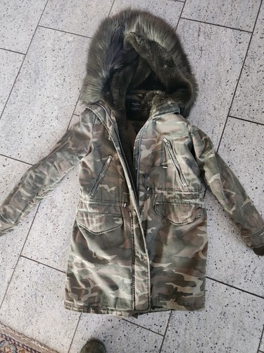 Modischer parka jacke mit - jacke,